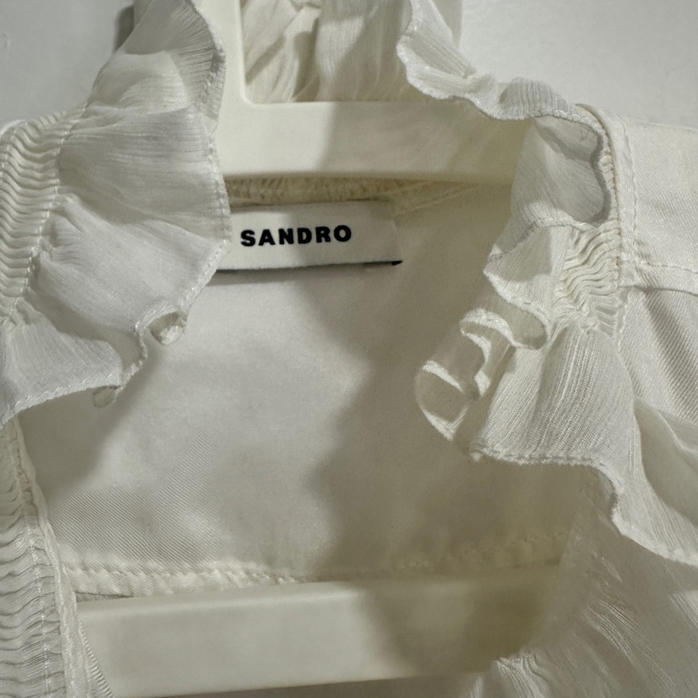 Sandro Ruffled blouse - Picture 5 of 6